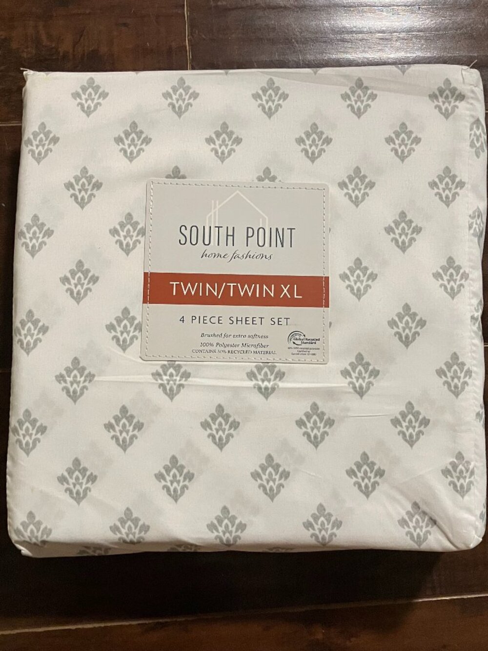 *NEW* South Point Home Fashions Microfiber 4-Piece Sheet Set
